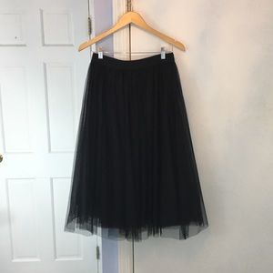 Anthropologie Bailey 44 Tulle Skirt